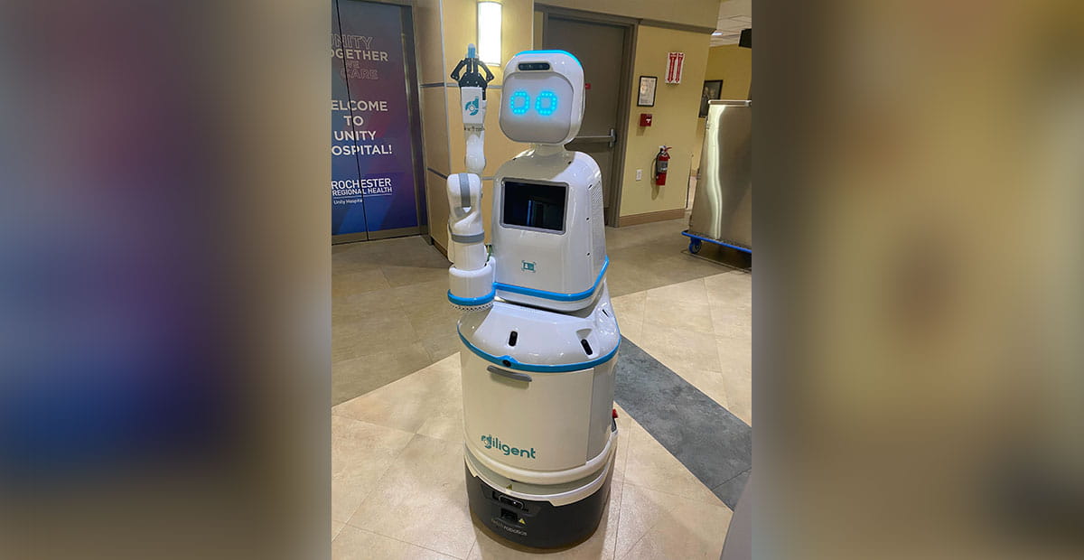 Meet Moxi – The New Robot Supporting Rochester Regional Health Team ...