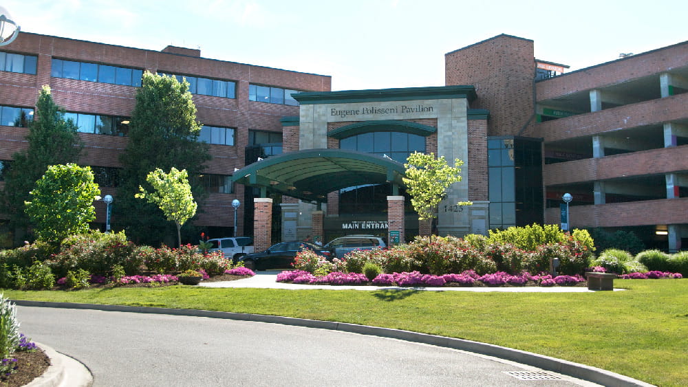 Exterior of Rochester General Hospital, the #1 Hospital in Rochester
